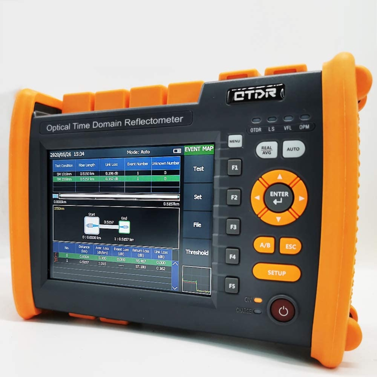 Optical Reflectometer D Yedemc Fiber Optic Otdr Tester