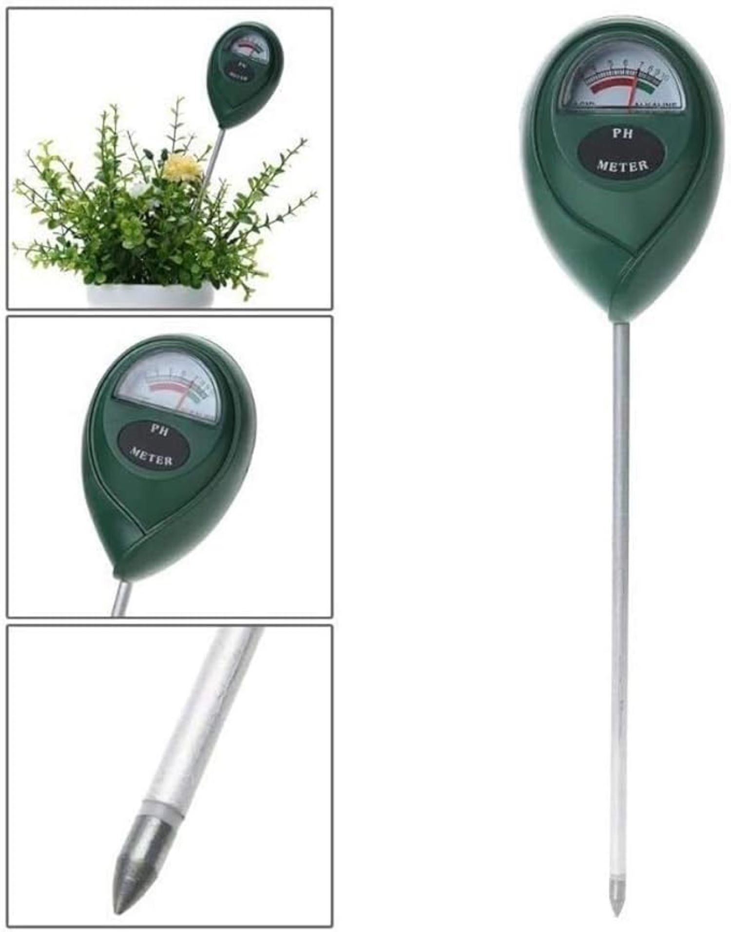 3 In 1 Soil Gardening Plant Ph Sensor Meter - Image 3