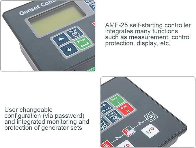 AMF-25 Automatic Generator Starter Controller Module Automatic Regulator - Image 7