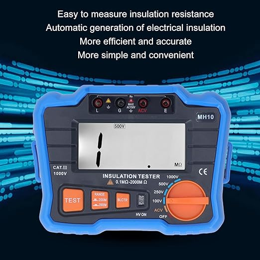 Megohmmeter Insulation Resistance Meter Aneng Mh-10 - Image 4