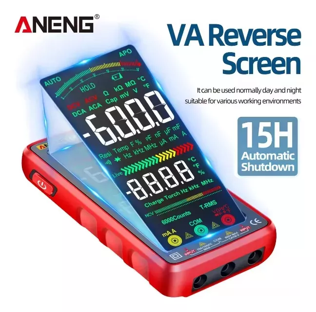 Aneng 682 Smart Smart Digital Multimeter Voltage - Image 2
