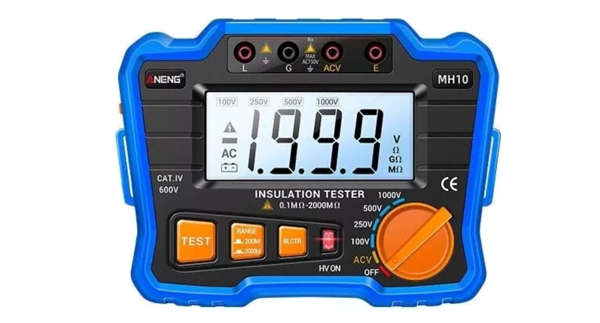 Megohmmeter Insulation Resistance Meter Aneng Mh-10