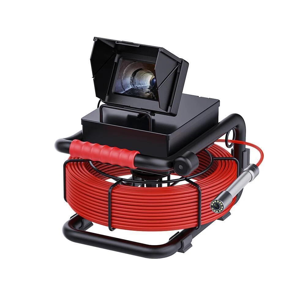 Borescope Inspection Camera Pipeline Video Drainage 40m
